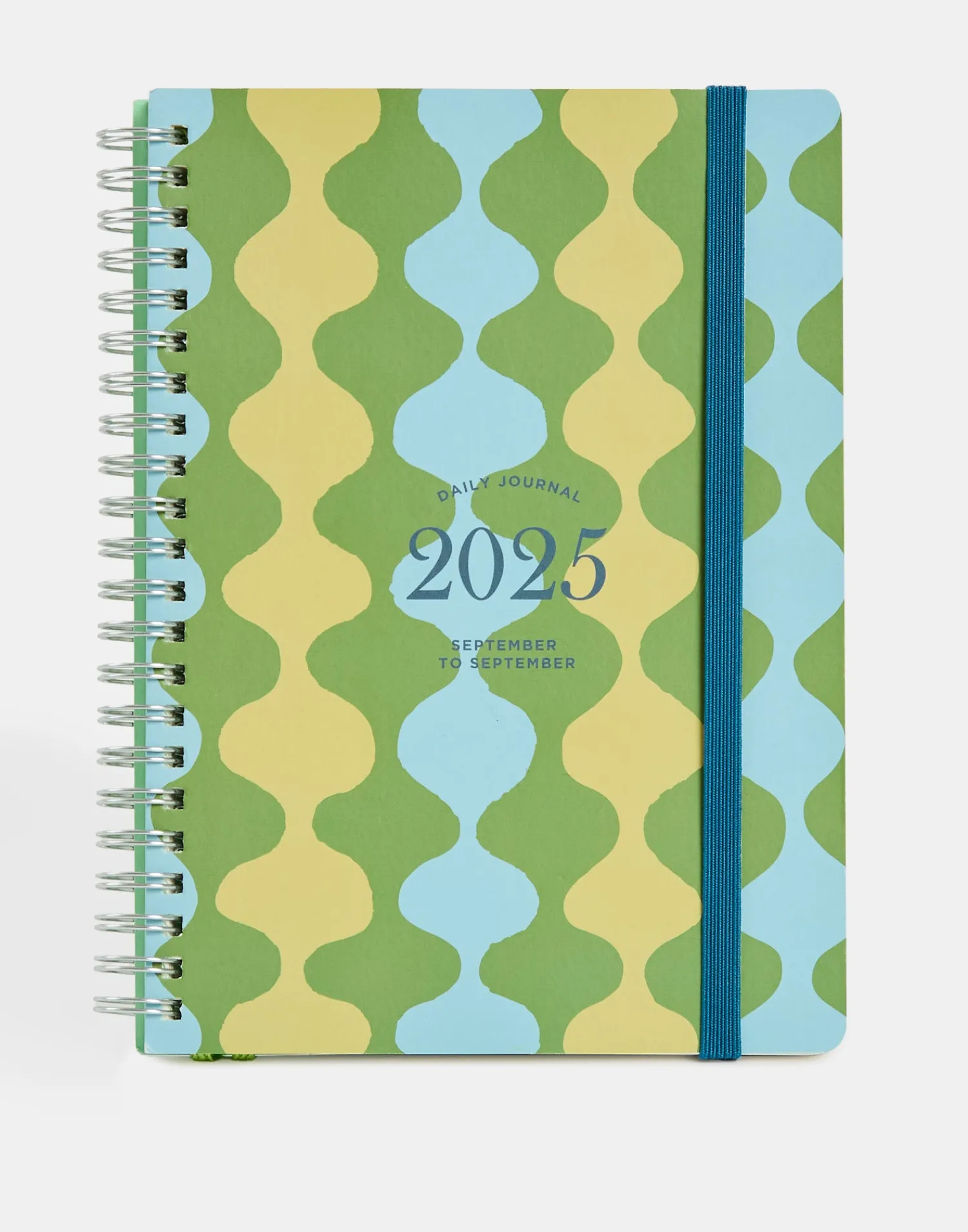 Natura Selection Agendas|Papelería^Agenda Escolar Ondas Semana Vista 2024-2025 147943-BLUE/GRE