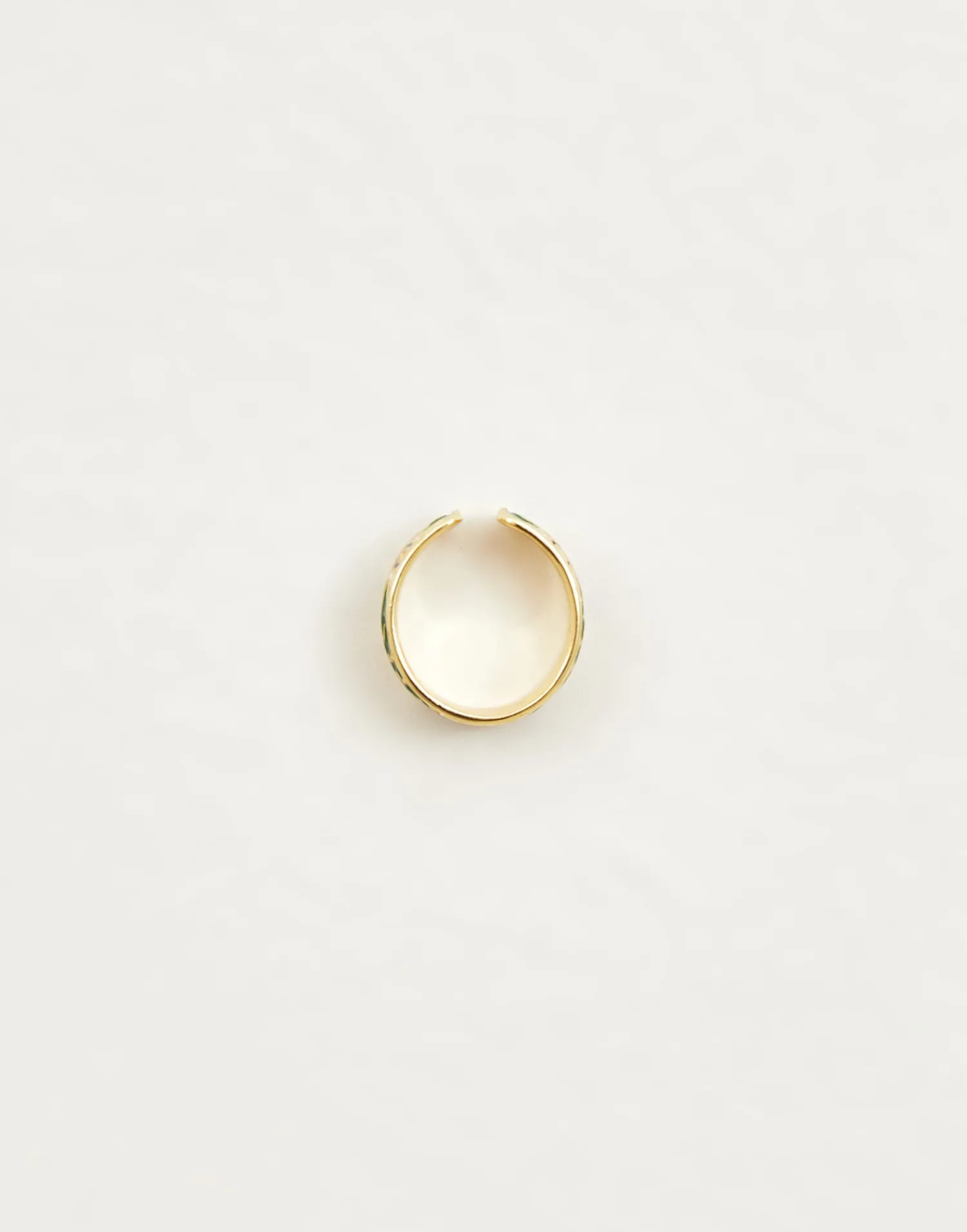 Natura Selection Bisutería^Anillo Ancho Sol