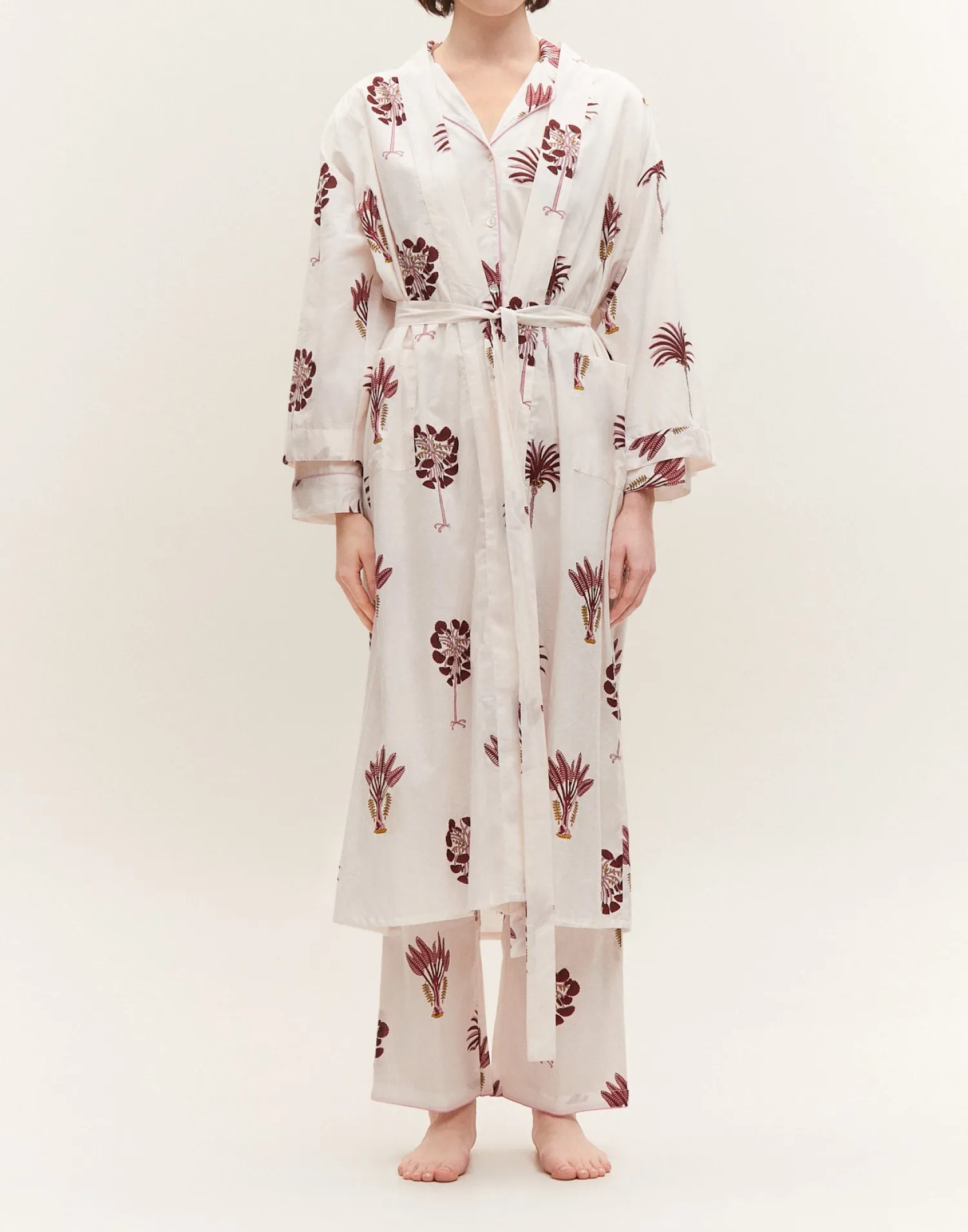 Natura Selection Pijamas^Bata Jaya 145664-ECRU