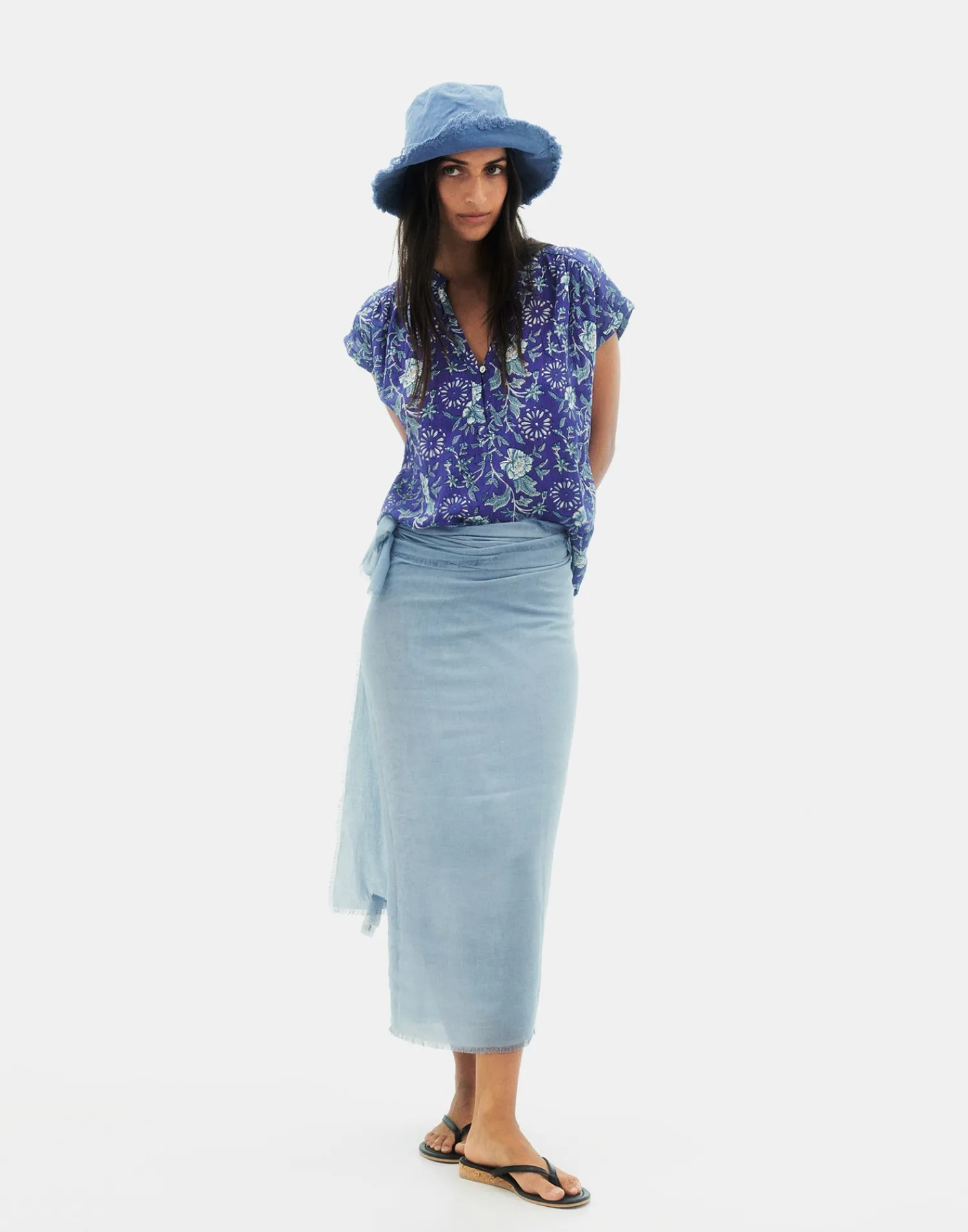 Natura Selection Camisas Y Blusas|Camisetas Y Tops^Blusa Adriático 147759-BLUE