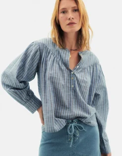 Natura Selection Camisas Y Blusas^Blusa Agra 147809-BLUE