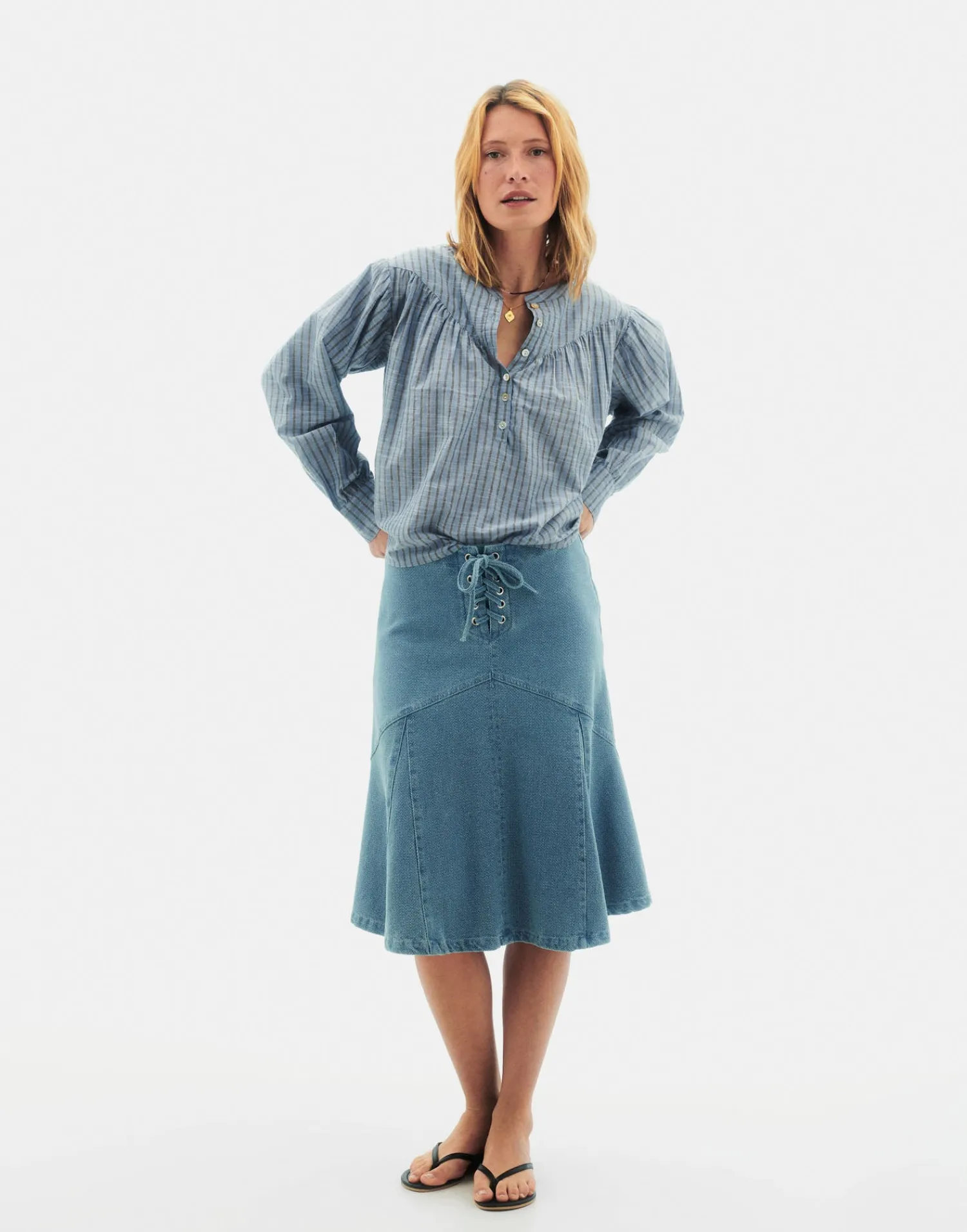 Natura Selection Camisas Y Blusas^Blusa Agra 147809-BLUE