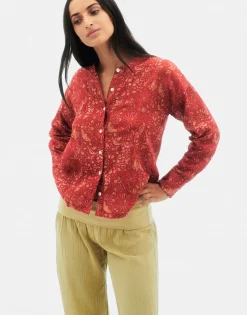 Natura Selection Camisas Y Blusas^Blusa Dobbi Myssore 147742-RED