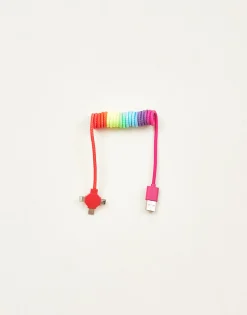 Natura Selection Electrónica Y Gadget^Cable Cargador 3 En 1 145983-ASSORT