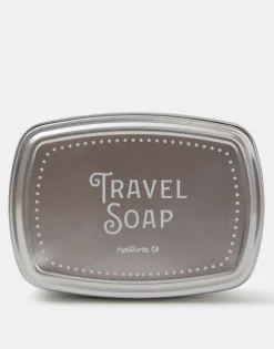 Natura Selection Viaje|Reduce & Reuse^Caja Metálica Para Jabón 148058-SILVER