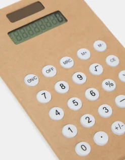 Natura Selection Papelería|Electrónica Y Gadget^Calculadora Kraft Solar 147963-KRAFT