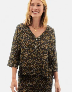 Natura Selection Camisas Y Blusas^Camisa Bandani 147739-GREY