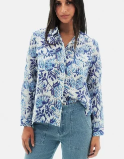 Natura Selection Camisas Y Blusas^Camisa Dobbi Benares 147740-BLUE