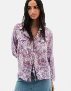 Natura Selection Camisas Y Blusas^Camisa Dobbi Korba 147743-VIOLET
