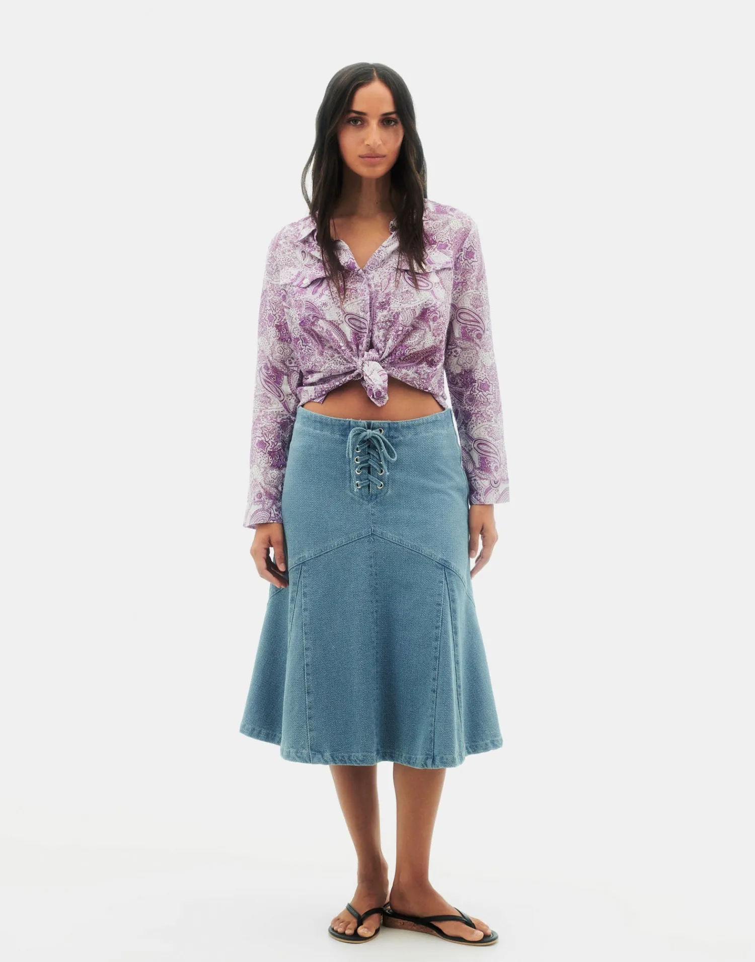 Natura Selection Camisas Y Blusas^Camisa Dobbi Korba 147743-VIOLET