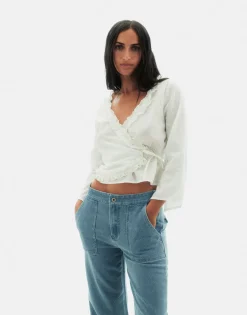 Natura Selection Camisas Y Blusas|Camisetas Y Tops^Camisa Libia 147721-WHITE