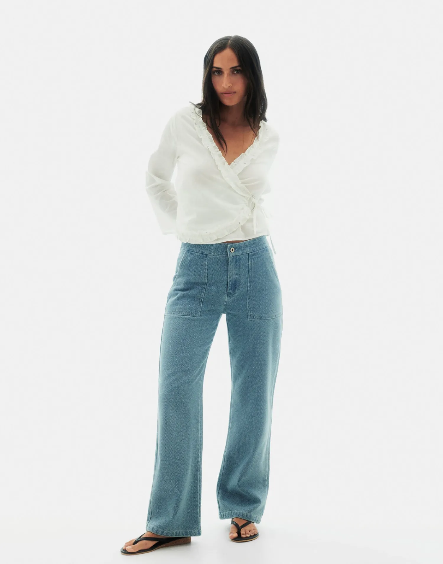 Natura Selection Camisas Y Blusas|Camisetas Y Tops^Camisa Libia 147721-WHITE