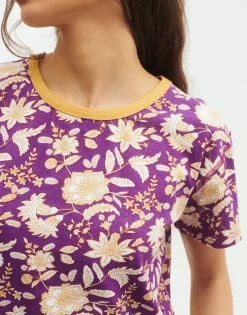 Natura Selection Camisetas Y Tops^Camiseta Print Indio 145957-LILAC