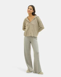 Natura Selection Camisetas Y Tops^Camiseta Rayas 149790-BEIGE