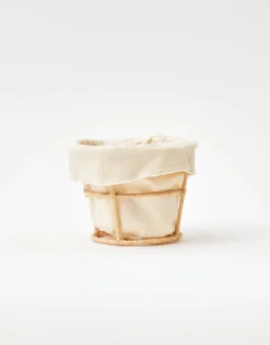 Natura Selection Decoración|Baño^Cesta Redonda D12 Cm 139429-ECRU
