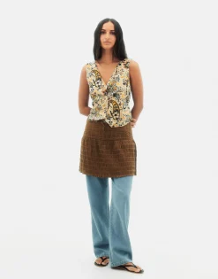 Natura Selection Chalecos|Camisetas Y Tops^Chaleco Garden 147767-ECRU