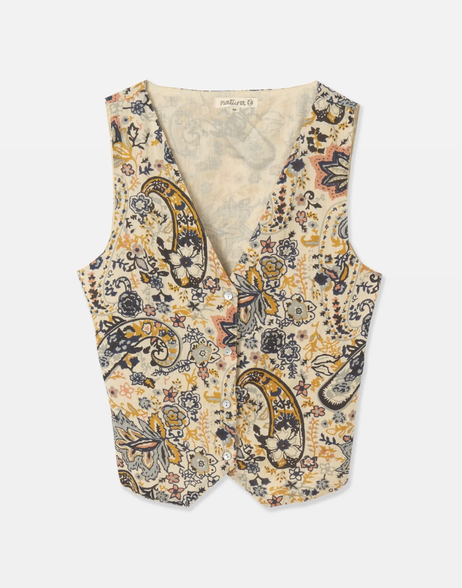Natura Selection Chalecos|Camisetas Y Tops^Chaleco Garden 147767-ECRU