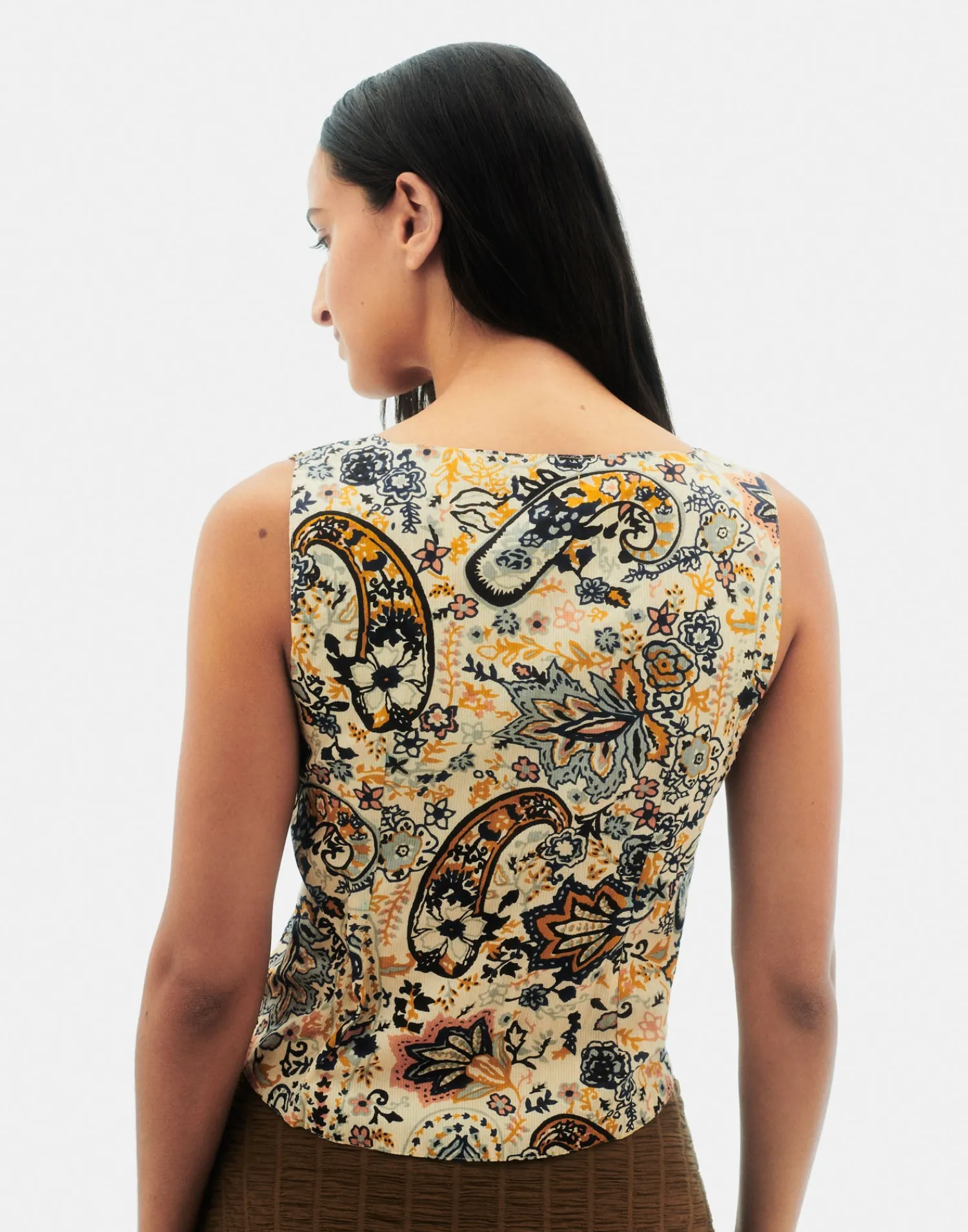 Natura Selection Chalecos|Camisetas Y Tops^Chaleco Garden 147767-ECRU