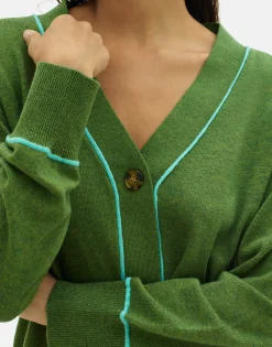 Natura Selection Jerséis Y Cárdigans^Chaqueta Susan 149815-GREEN