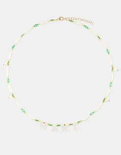 Natura Selection Bisutería^Collar Beads Mamá 150180-GREEN