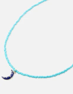 Natura Selection Bisutería^Collar Charm Luna 149977-BLUE