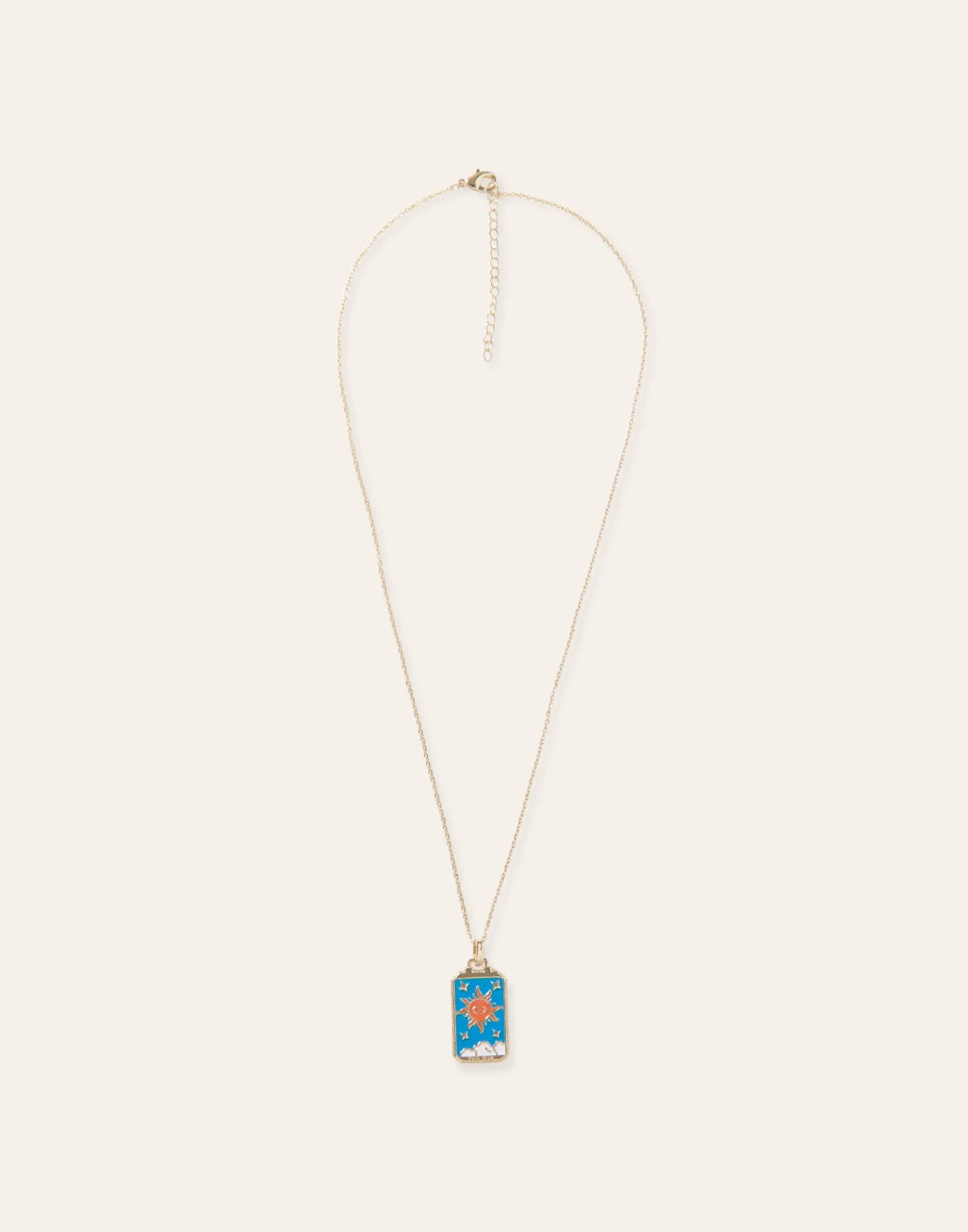Natura Selection Bisutería^Collar Charm Sol