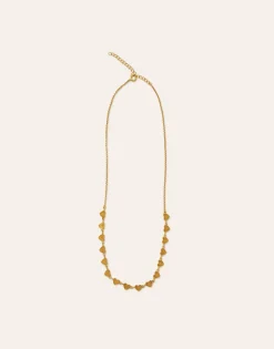 Natura Selection Bisutería^Collar Corazones 145824-GOLD