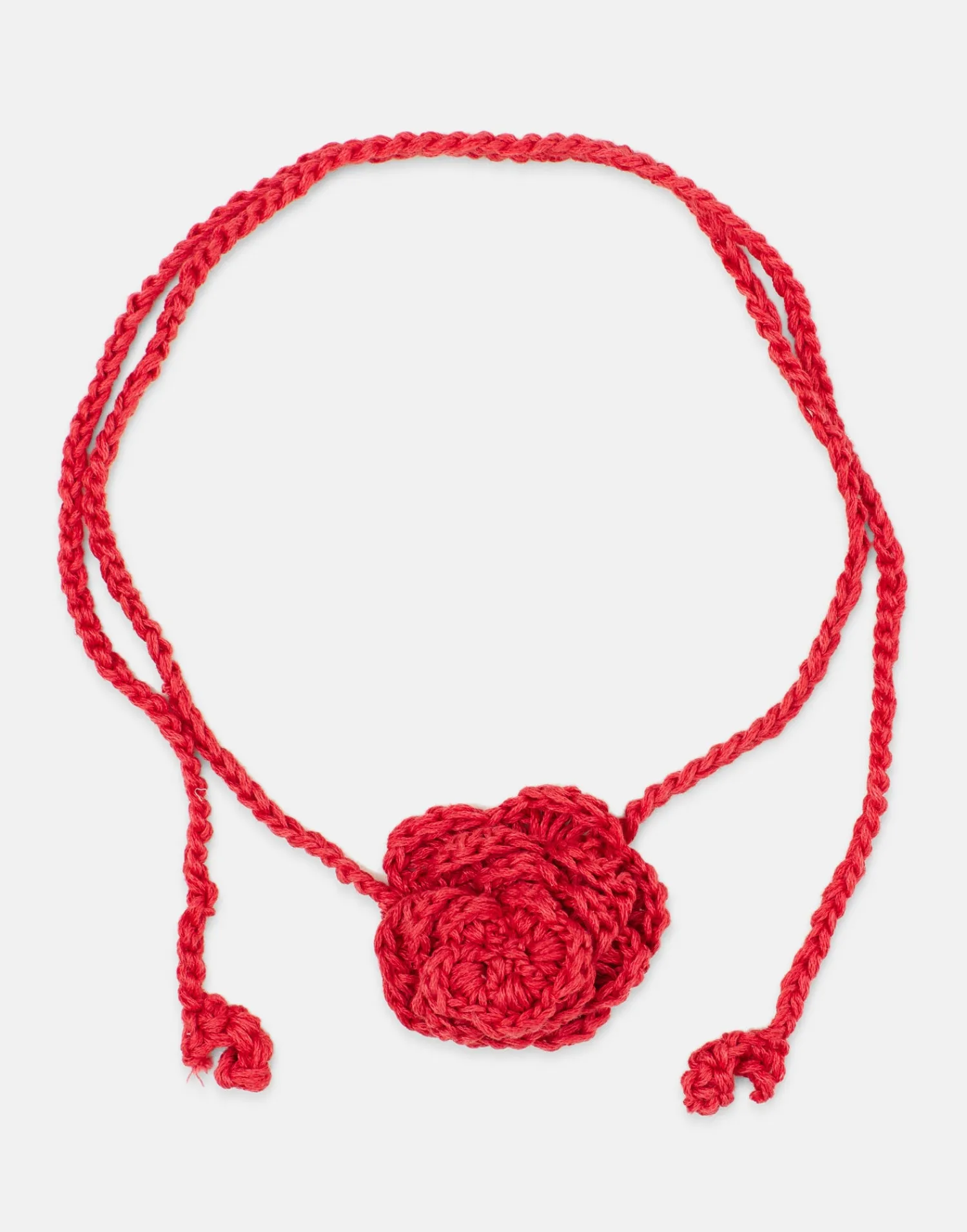 Natura Selection Bisutería^Collar Crochet Flor 147869-RED