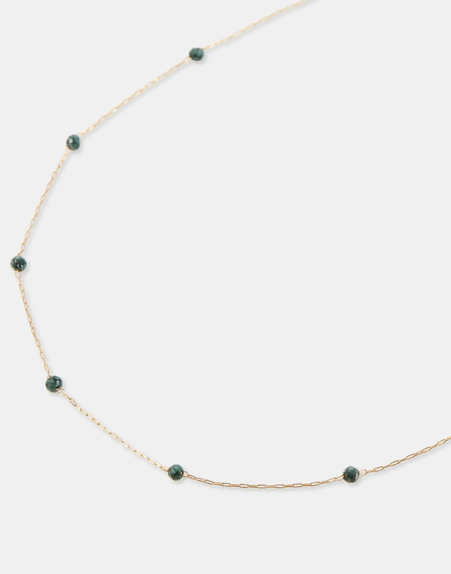 Natura Selection Bisutería^Collar Dorado Piedra Color