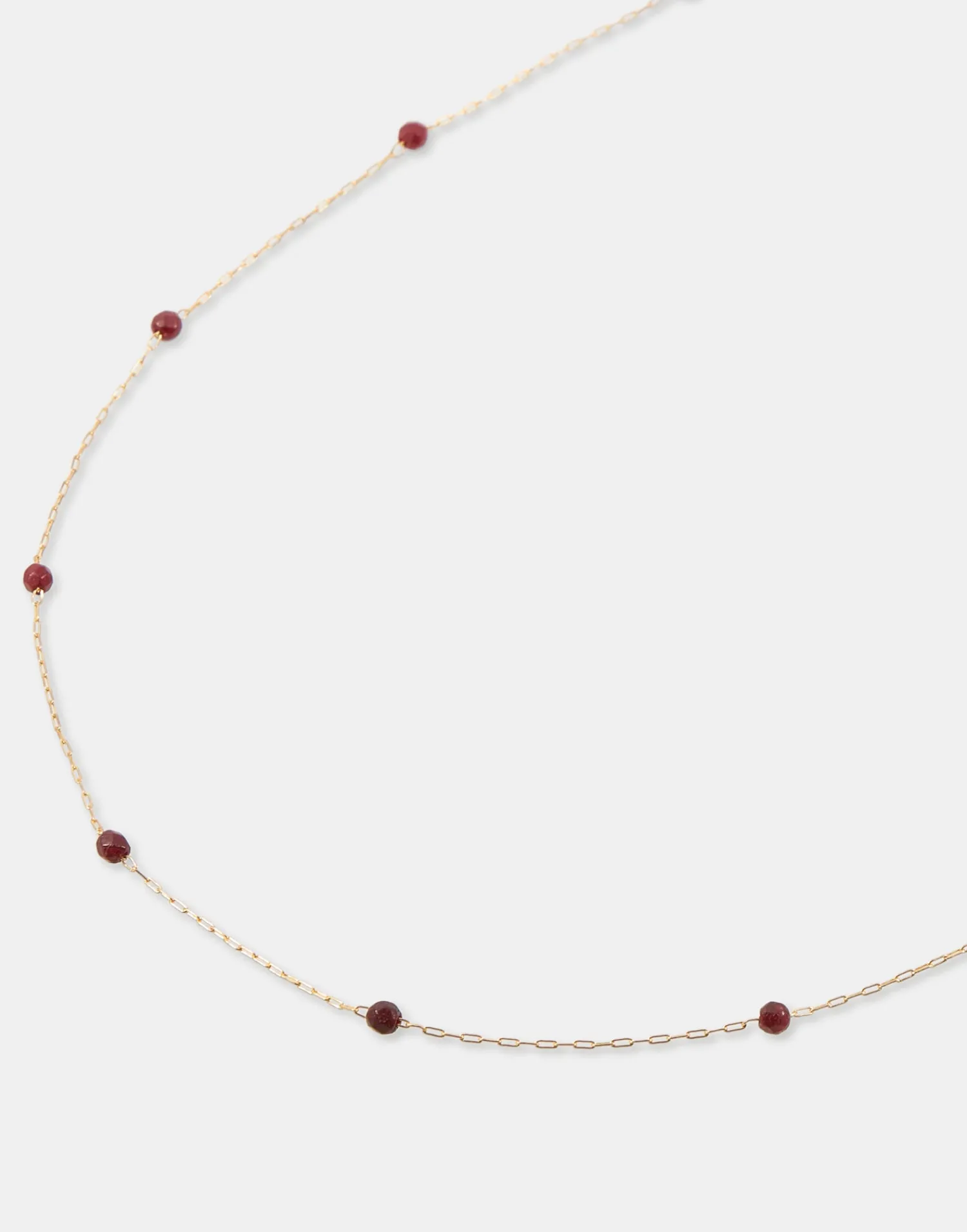 Natura Selection Bisutería^Collar Dorado Piedra Color