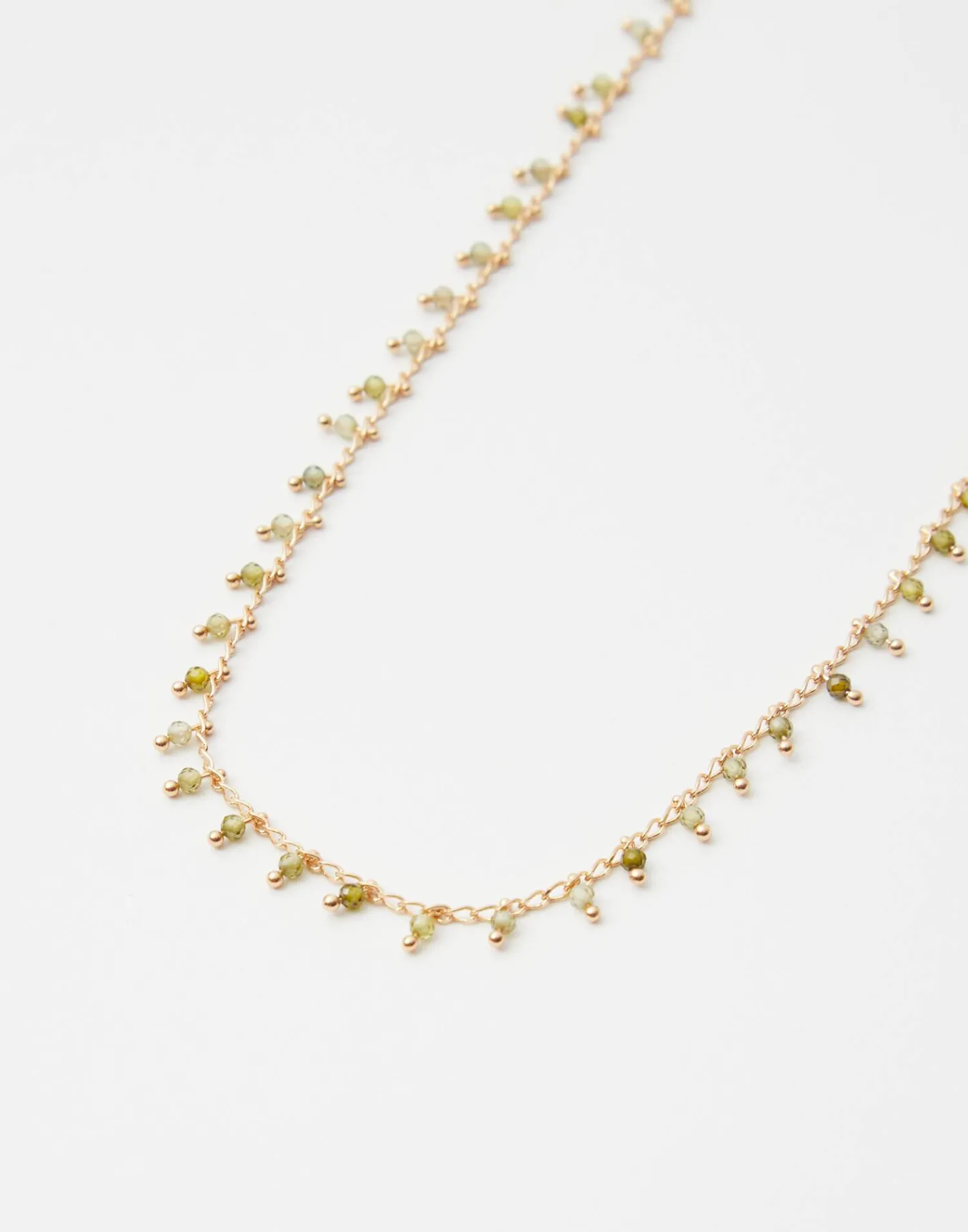 Natura Selection Bisutería^Collar Fino Piedras 144653-GOLD