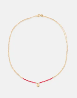 Natura Selection Bisutería^Collar Oro Beads Minicharm