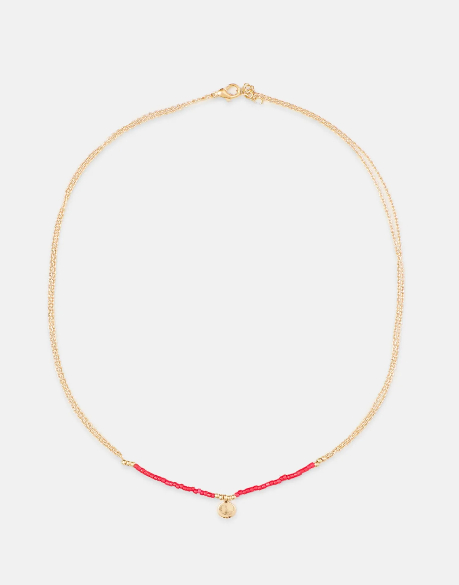 Natura Selection Bisutería^Collar Oro Beads Minicharm