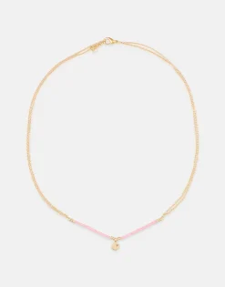 Natura Selection Bisutería^Collar Oro Beads Minicharm