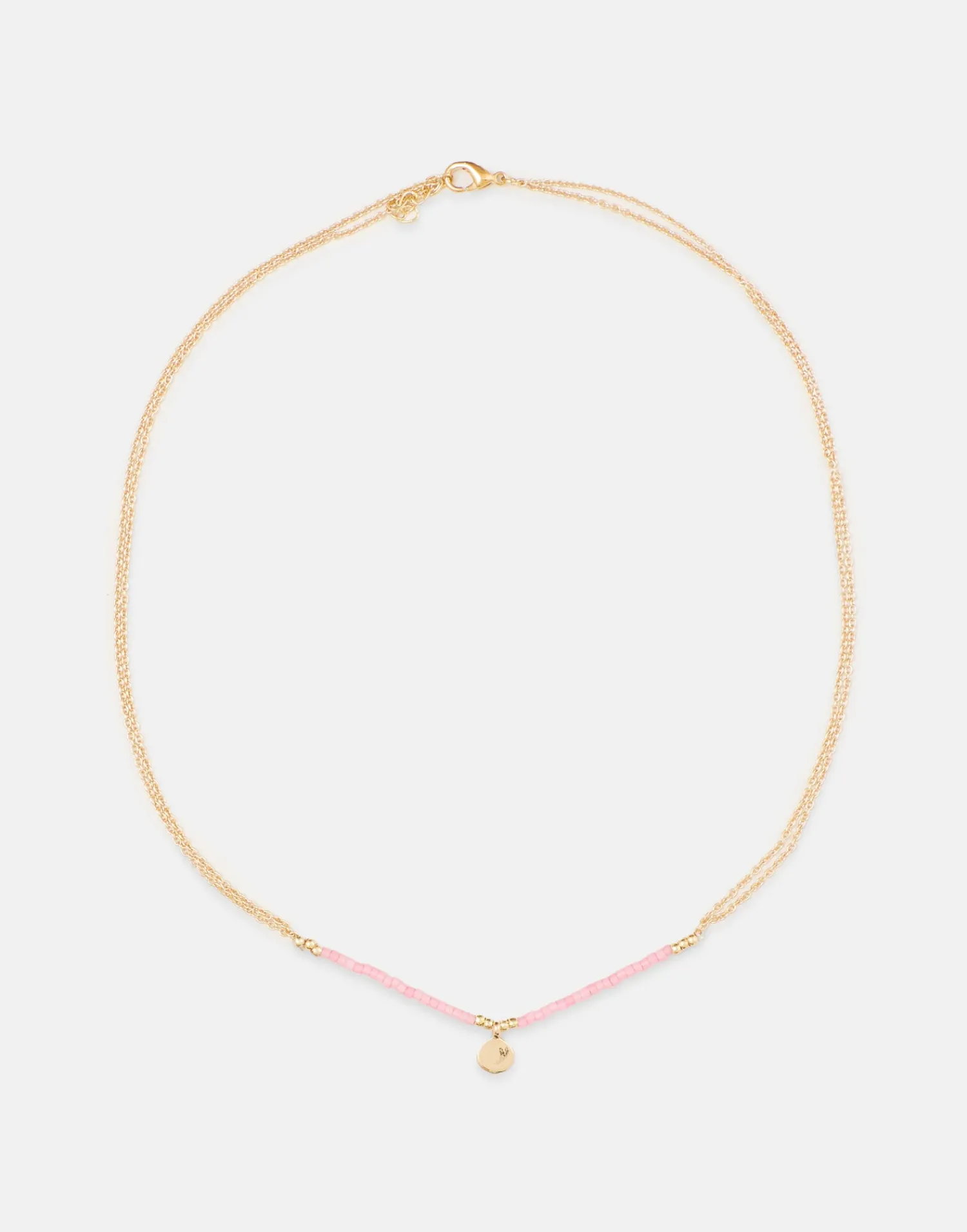 Natura Selection Bisutería^Collar Oro Beads Minicharm