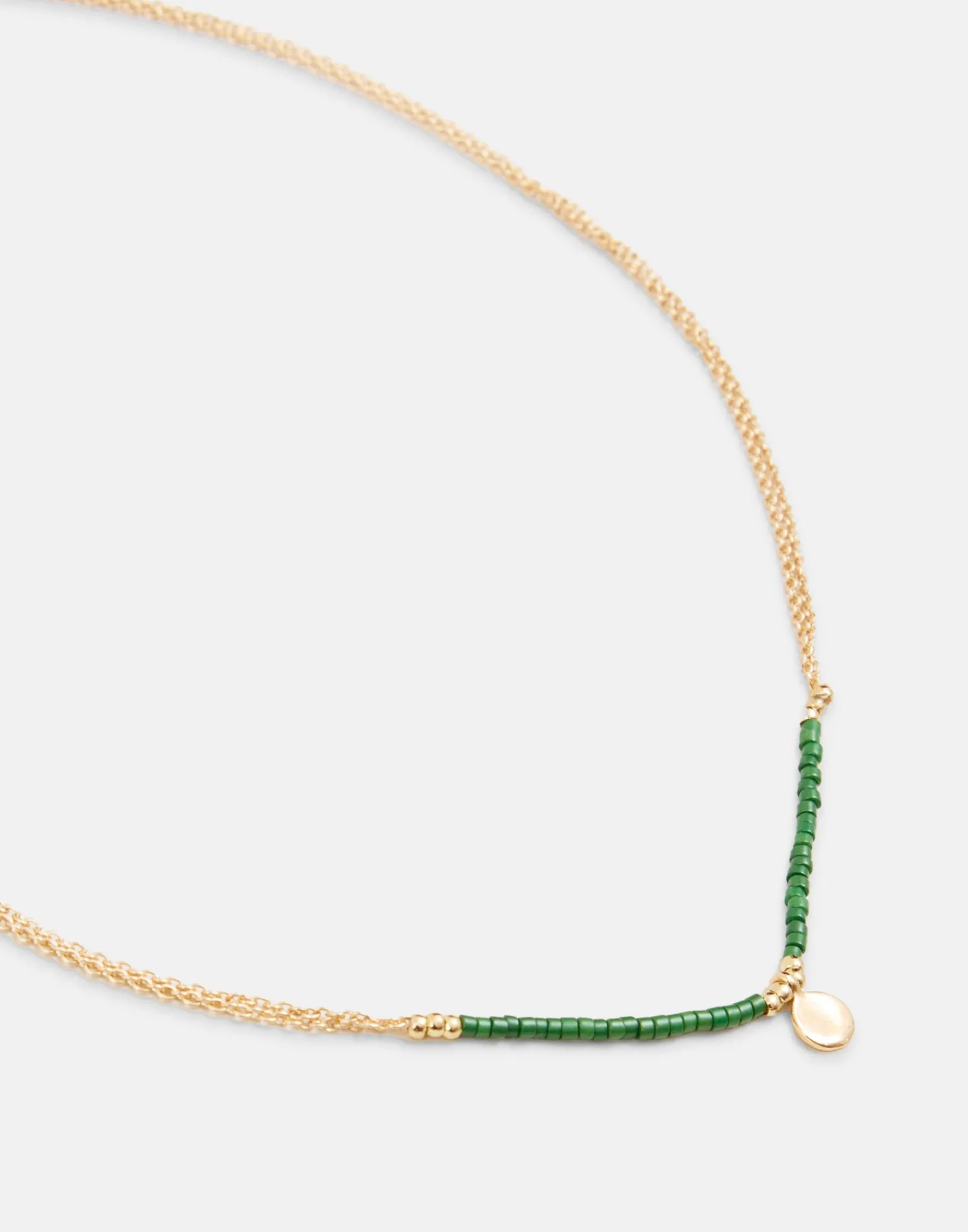 Natura Selection Bisutería^Collar Oro Beads Minicharm