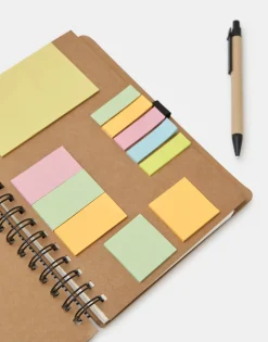 Natura Selection Papelería^Cuaderno Con Notas Adhesivas 147961-KRAFT