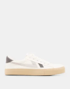 Natura Selection Calzado^Deportiva Blanca Franjas 147835-GREY