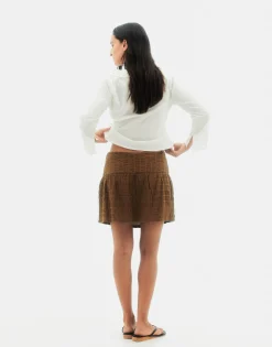 Natura Selection Faldas^Falda Arabia 147734-BROWN