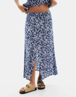 Natura Selection Faldas^Falda Campiña 147751-BLUE