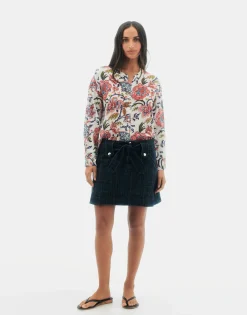 Natura Selection Faldas^Falda Mani 147827-NAVYBLUE