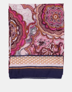 Natura Selection Fulares Y Pañuelos^Fular Flor Hindu 150599-MAUVE
