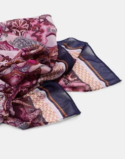 Natura Selection Fulares Y Pañuelos^Fular Flor Hindu 150599-MAUVE