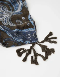 Natura Selection Fulares Y Pañuelos^Fular Paisley 143941-DARKGREY