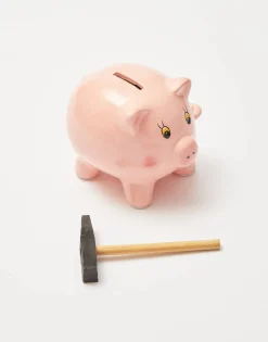 Natura Selection Juegos^Hucha Cerdito Con Martillo