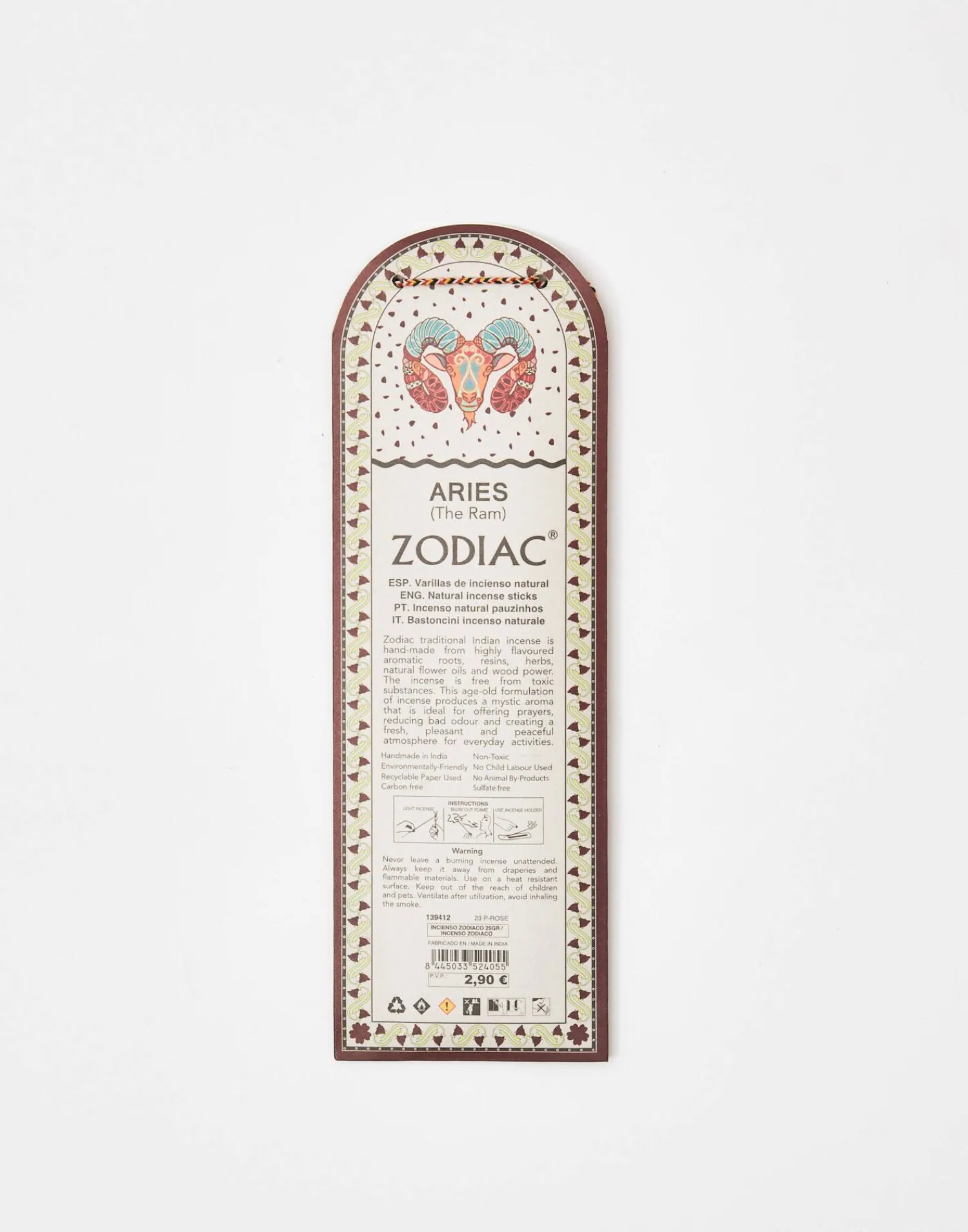 Natura Selection Aromas Y Difusores|Inciensos^Incienso Zodiaco 25gr