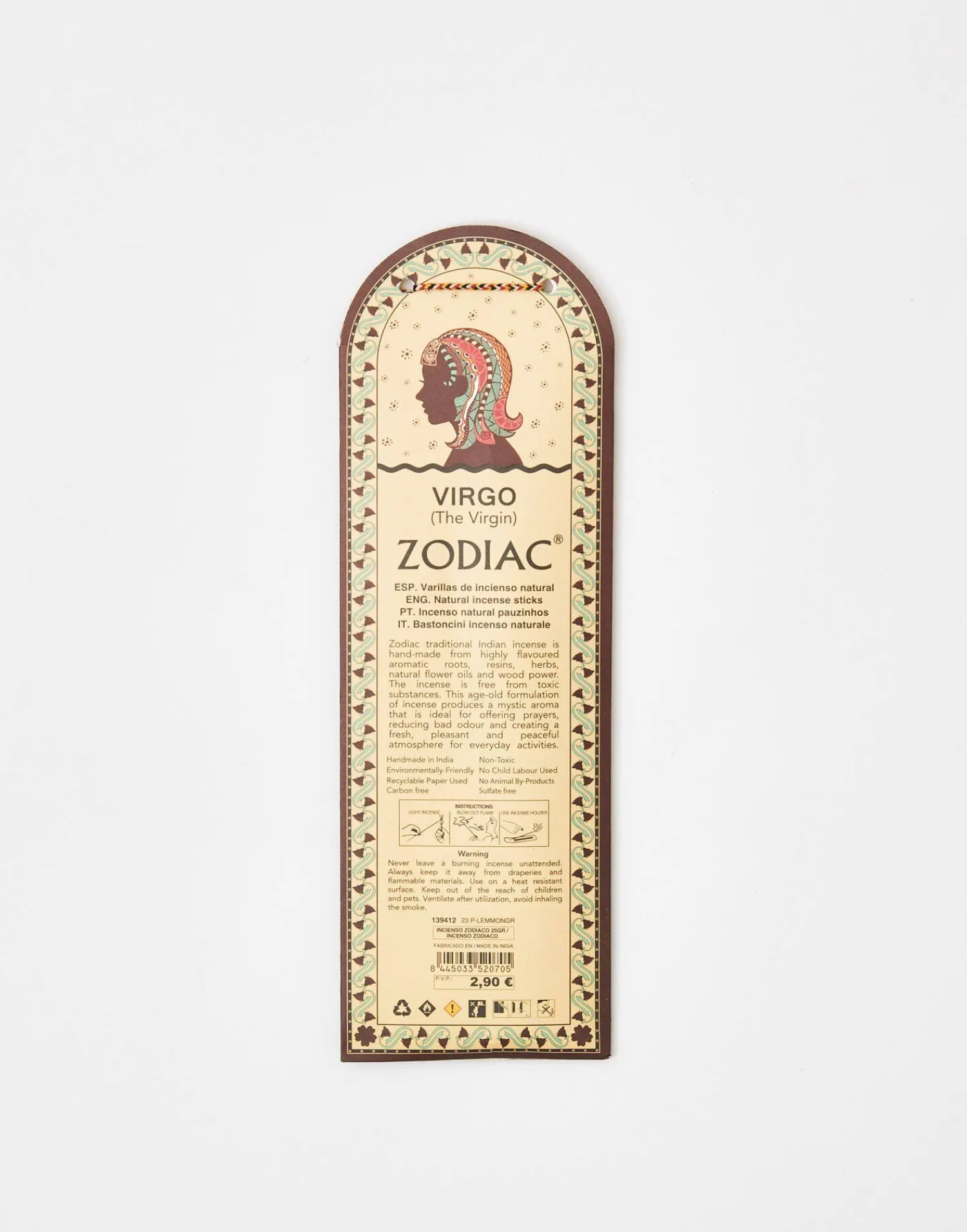 Natura Selection Aromas Y Difusores|Inciensos^Incienso Zodiaco 25gr