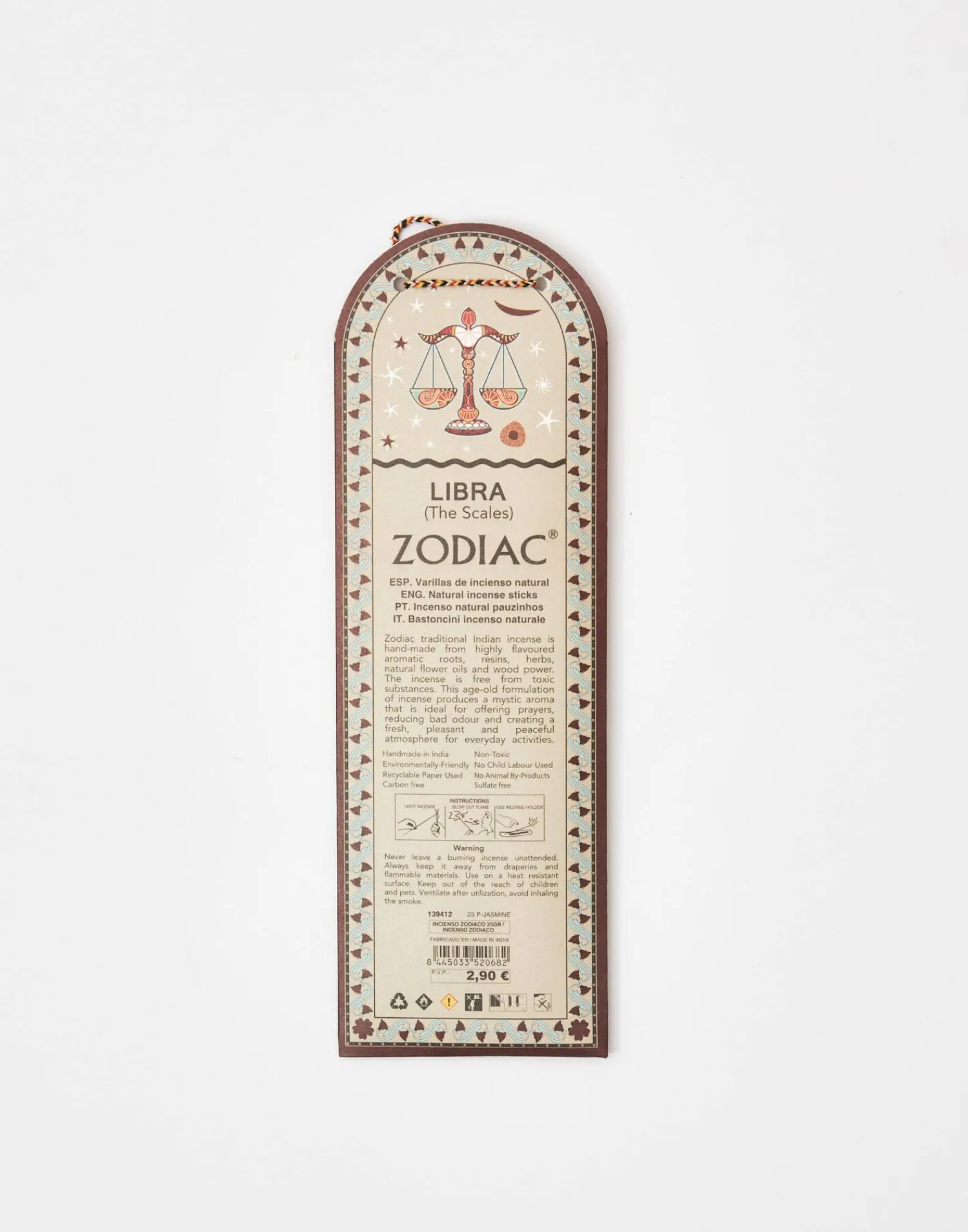 Natura Selection Aromas Y Difusores|Inciensos^Incienso Zodiaco 25gr