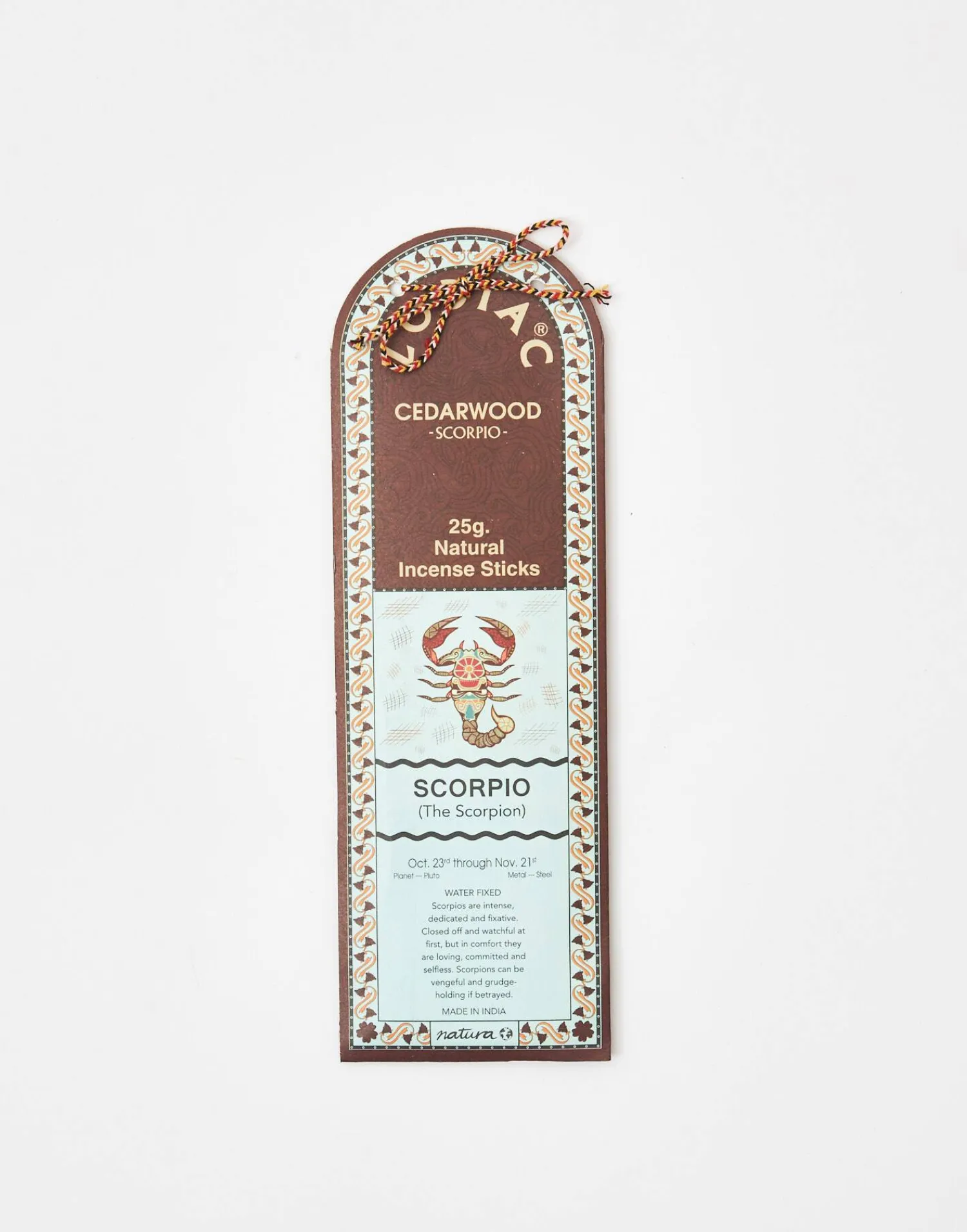 Natura Selection Aromas Y Difusores|Inciensos^Incienso Zodiaco 25gr