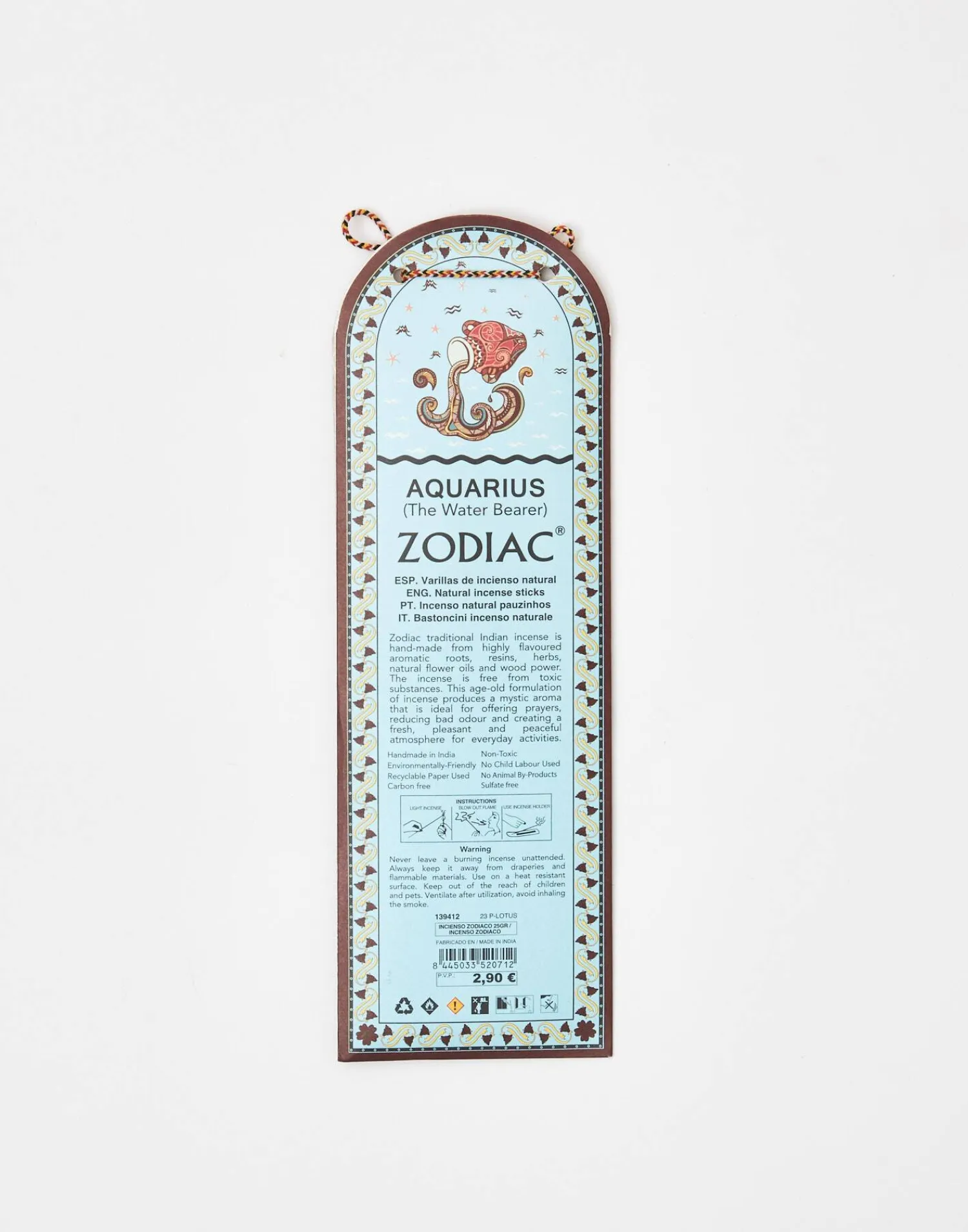 Natura Selection Aromas Y Difusores|Inciensos^Incienso Zodiaco 25gr